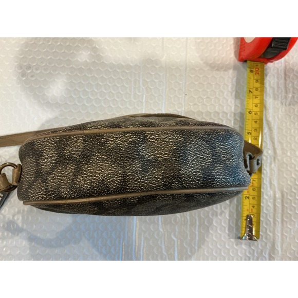 Yves Saint Laurent YSL Monogram Giraffe Print Canvas Leather Crossbody Vintage - Picture 12 of 16